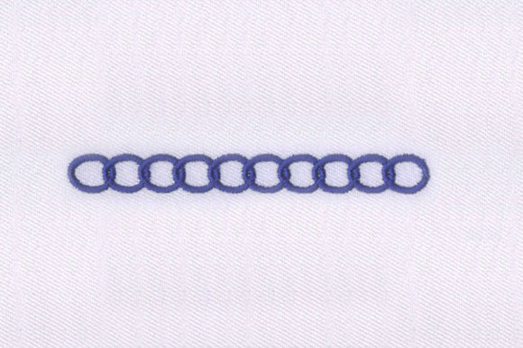 Chain Blue Border