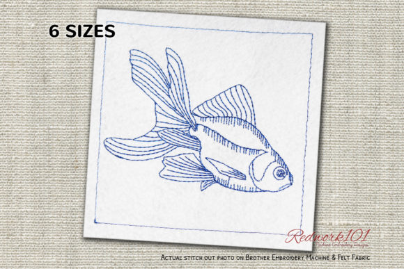 Floating Goldfish: A Seasonal Embroidery Gem
