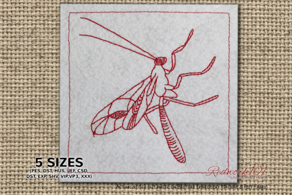 Ichneumonidae: A Seasonal Bug Embroidery Design Review