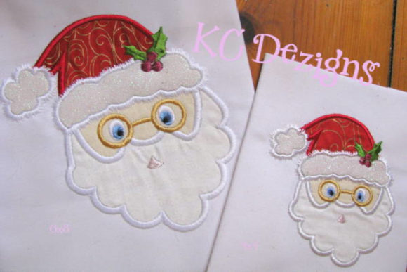 Santa with Glasses