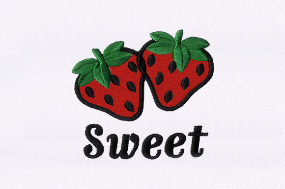 Strawberries: A Sweet, Versatile Embroidery Design for Personalized Gifts